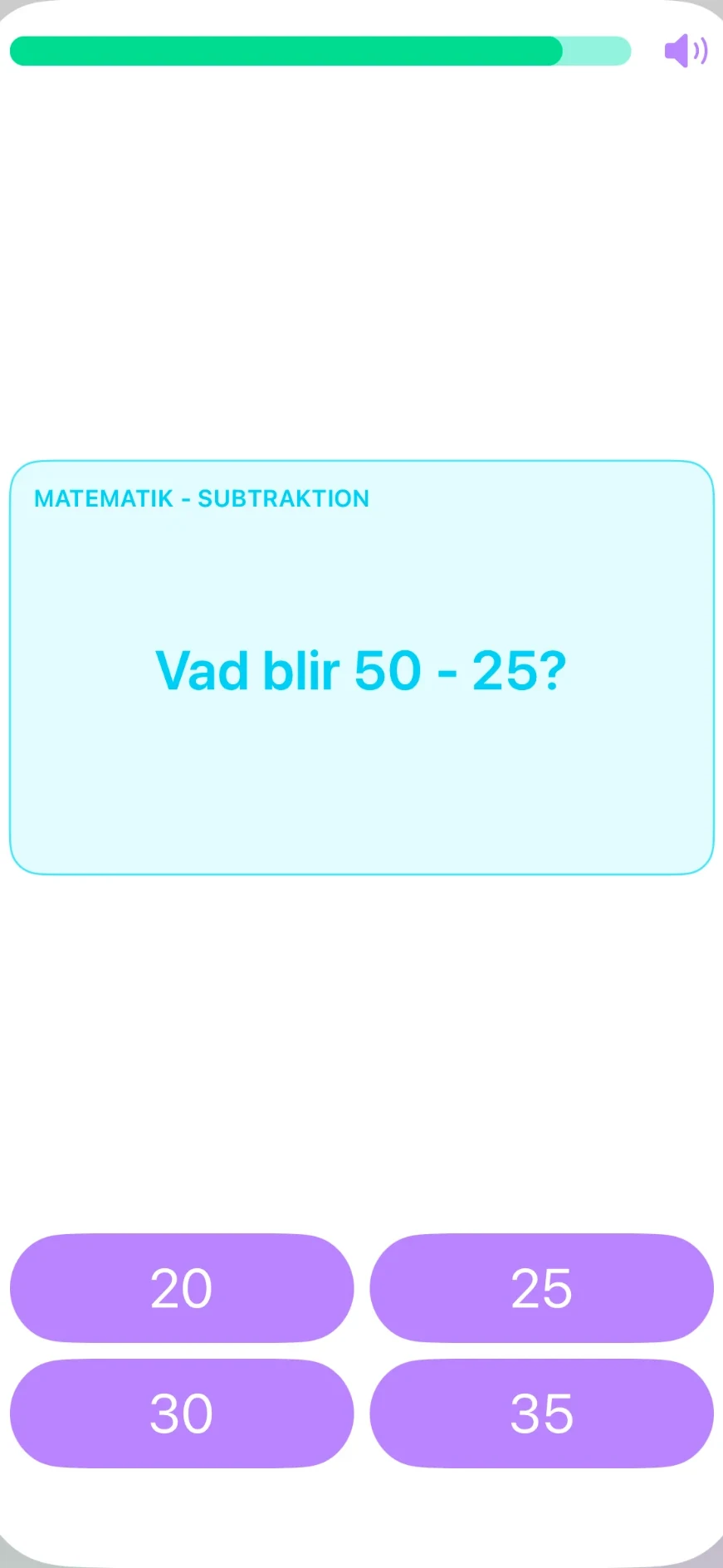 Mattequiz i Oppi
