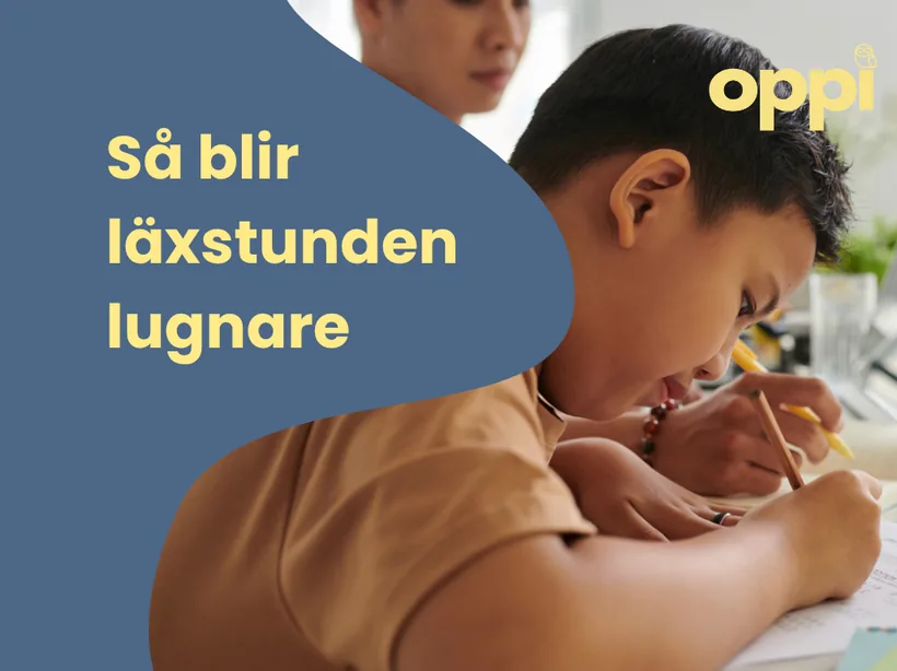 Matteläxa i åk 3 - så blir läxstunden lugnare